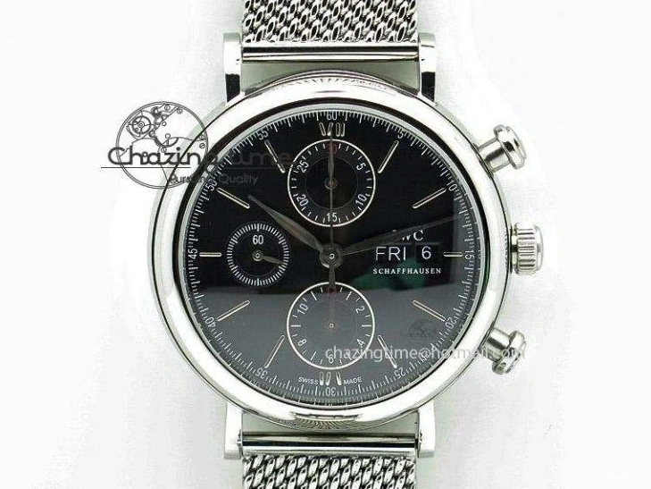 MIROTIME 0316 Affordable Ingeniuer St.Laurens SS Brown Dial MK 1:1 Best Edition On Black Leather Strap A 7365